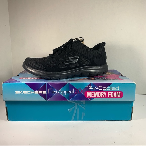 Skechers Shoes - Skechers Flex Appeal 2.0 Stretch Knit Sneakers